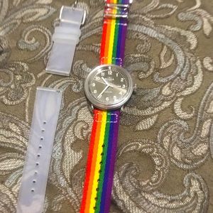 🌈 Shinola Detrola special edition Pride Rainbow Watch